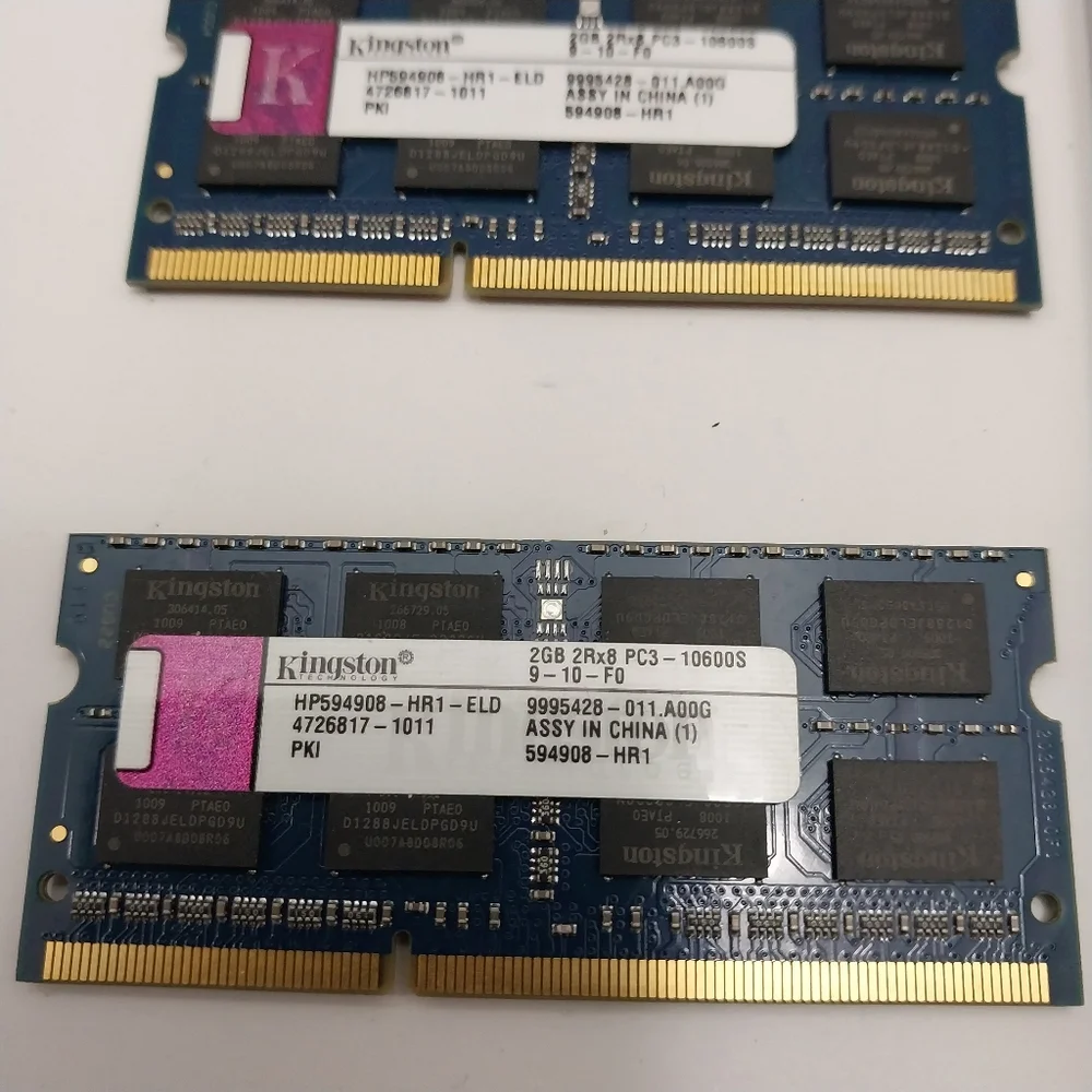 HP Black Notebook Battery and Computer Parts Set